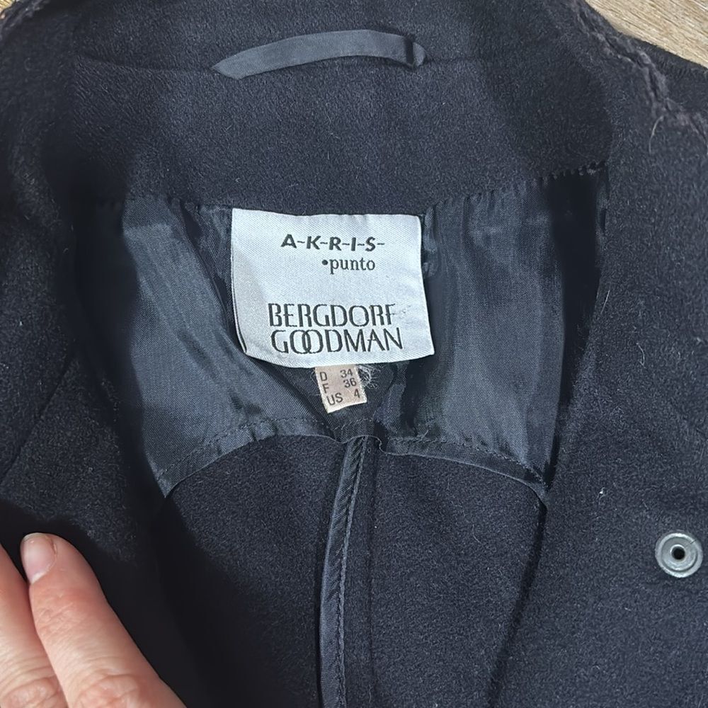 Akris Punto Bergdorf Goodman Angora Blend Jacket - Picture 3 of 5